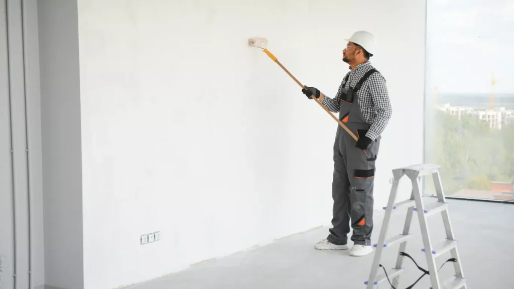 commercial building finished with professional painting service